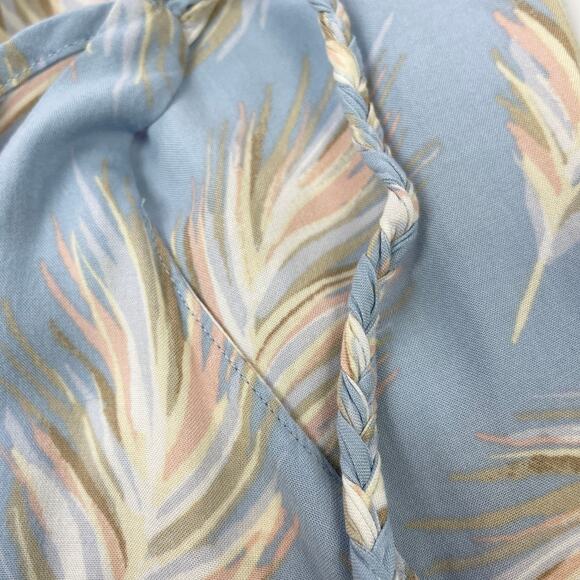 Torrid Challis Shirred Dress Womens Medium Cottagecore Beachy Feminine Flirty - Picture 6 of 11